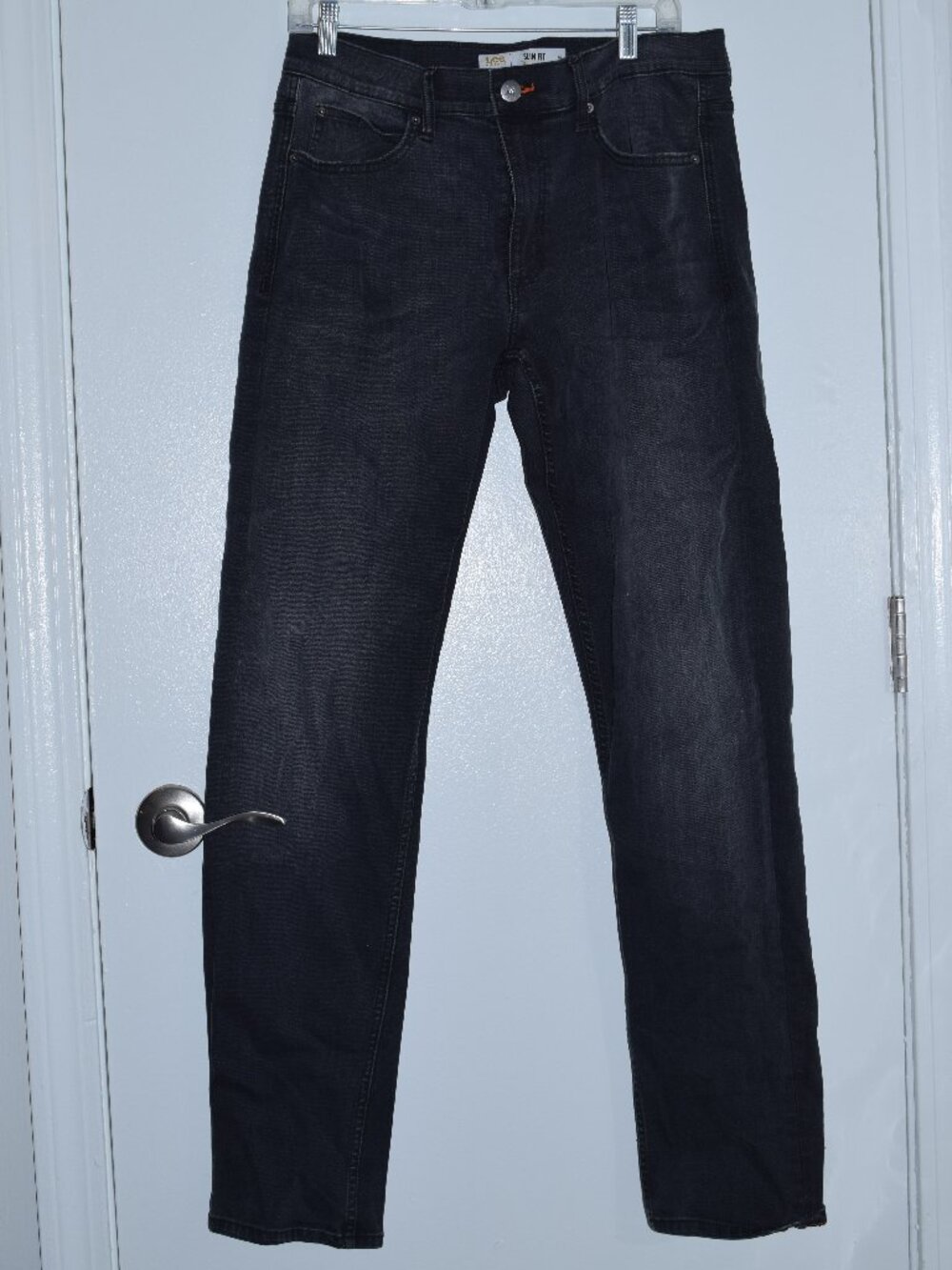 Black Slim-Fit Jeans